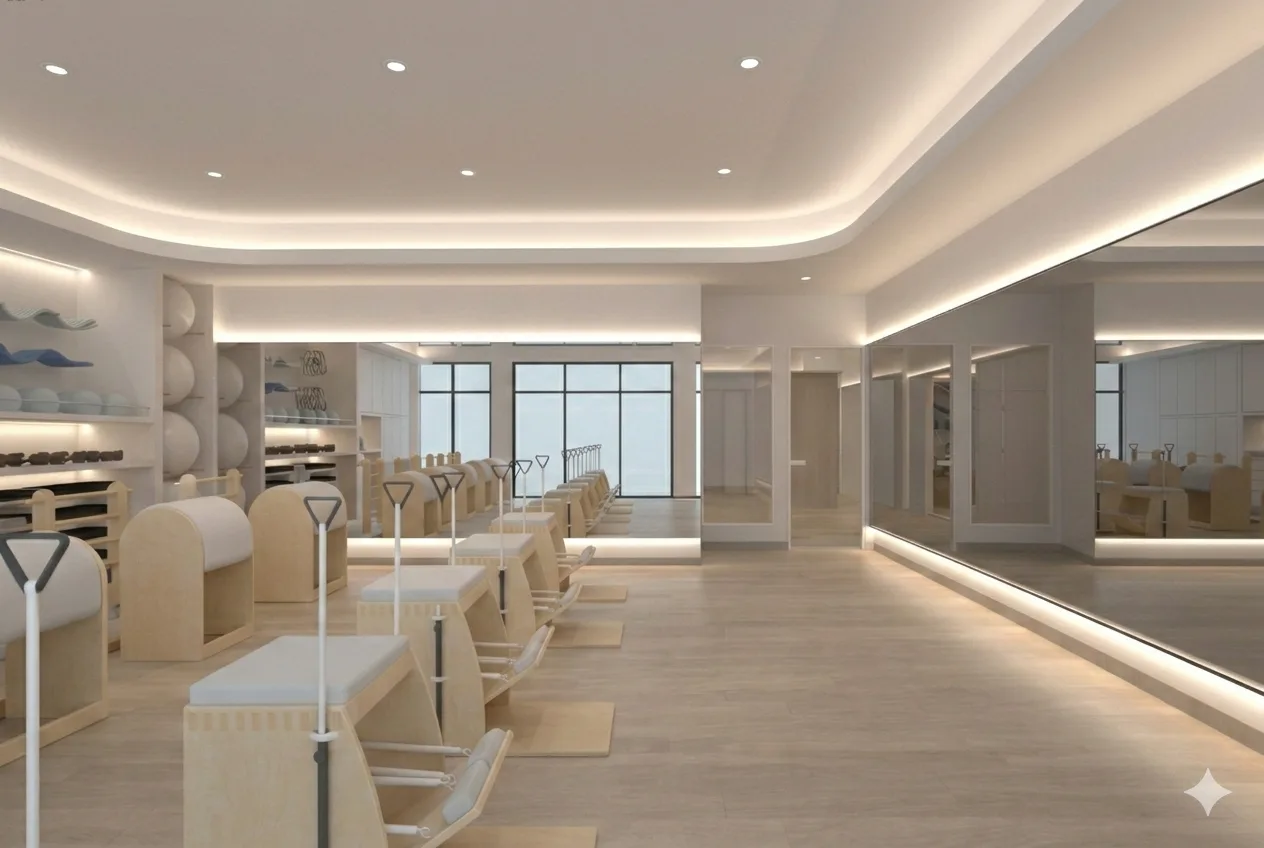 H7 Pilates — design visualisation