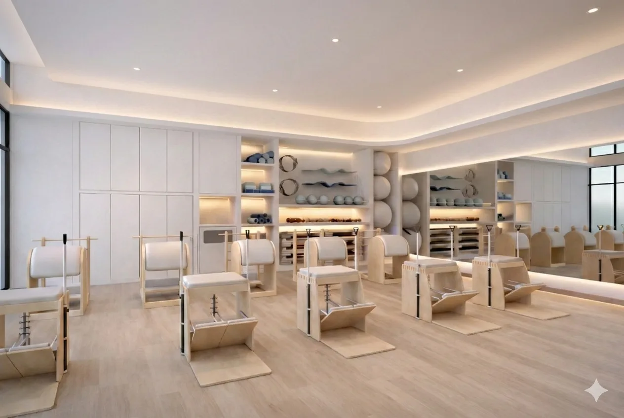 H7 Pilates — design visualisation