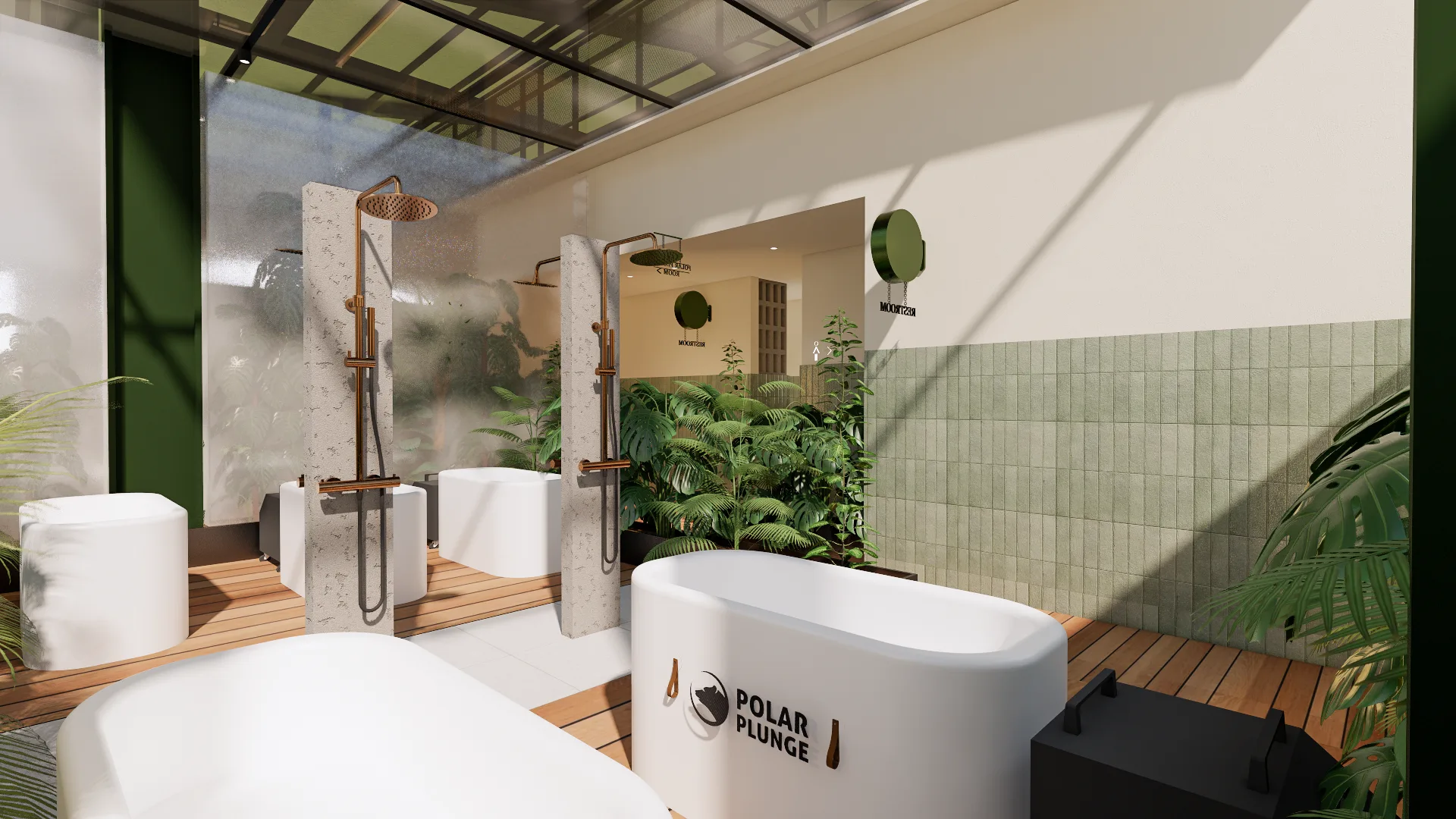 Padel Court — design visualisation